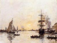 Boudin, Eugene - Le Havre, the Outer Port